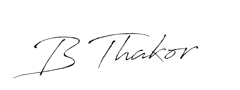 Also You can easily find your signature by using the search form. We will create B Thakor name handwritten signature images for you free of cost using Antro_Vectra sign style. B Thakor signature style 6 images and pictures png