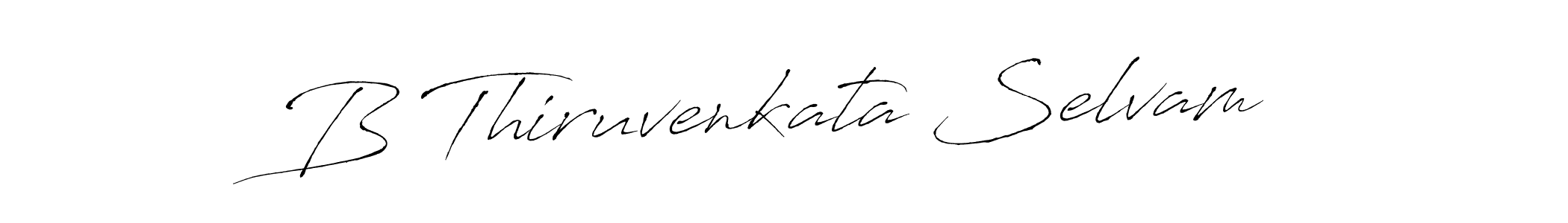 B Thiruvenkata Selvam stylish signature style. Best Handwritten Sign (Antro_Vectra) for my name. Handwritten Signature Collection Ideas for my name B Thiruvenkata Selvam. B Thiruvenkata Selvam signature style 6 images and pictures png