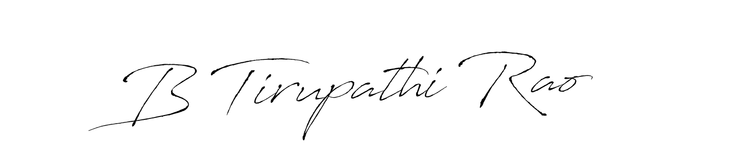 Similarly Antro_Vectra is the best handwritten signature design. Signature creator online .You can use it as an online autograph creator for name B Tirupathi Rao. B Tirupathi Rao signature style 6 images and pictures png