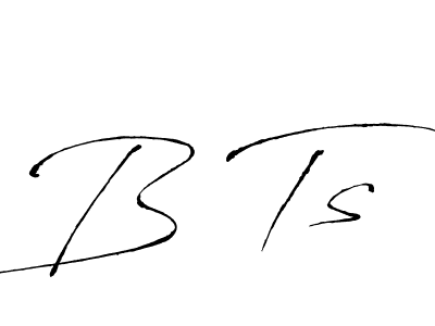 How to make B Ts name signature. Use Antro_Vectra style for creating short signs online. This is the latest handwritten sign. B Ts signature style 6 images and pictures png