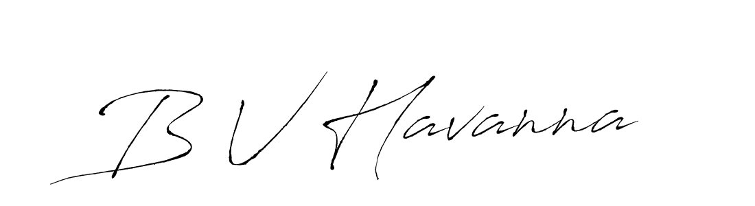 This is the best signature style for the B V Havanna name. Also you like these signature font (Antro_Vectra). Mix name signature. B V Havanna signature style 6 images and pictures png