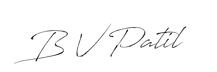 This is the best signature style for the B V Patil name. Also you like these signature font (Antro_Vectra). Mix name signature. B V Patil signature style 6 images and pictures png