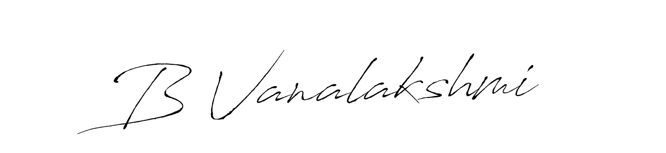 Make a beautiful signature design for name B Vanalakshmi. Use this online signature maker to create a handwritten signature for free. B Vanalakshmi signature style 6 images and pictures png