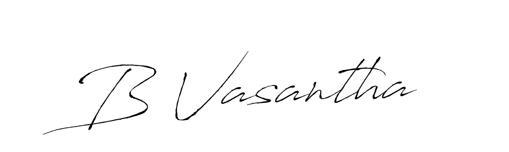 Antro_Vectra is a professional signature style that is perfect for those who want to add a touch of class to their signature. It is also a great choice for those who want to make their signature more unique. Get B Vasantha name to fancy signature for free. B Vasantha signature style 6 images and pictures png