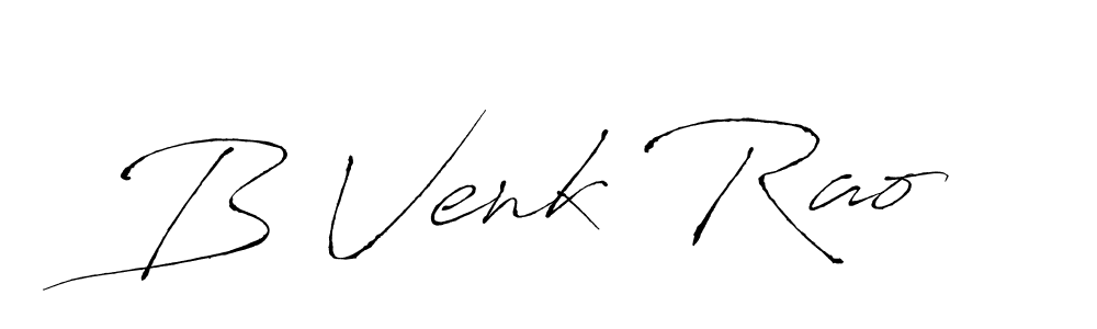 Antro_Vectra is a professional signature style that is perfect for those who want to add a touch of class to their signature. It is also a great choice for those who want to make their signature more unique. Get B Venk Rao name to fancy signature for free. B Venk Rao signature style 6 images and pictures png