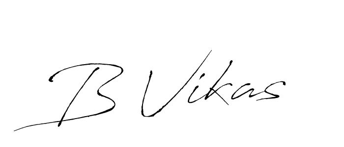How to Draw B Vikas signature style? Antro_Vectra is a latest design signature styles for name B Vikas. B Vikas signature style 6 images and pictures png