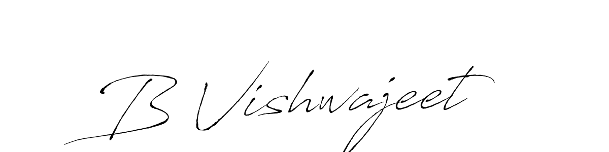 Also we have B Vishwajeet name is the best signature style. Create professional handwritten signature collection using Antro_Vectra autograph style. B Vishwajeet signature style 6 images and pictures png