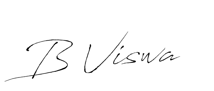 Antro_Vectra is a professional signature style that is perfect for those who want to add a touch of class to their signature. It is also a great choice for those who want to make their signature more unique. Get B Viswa name to fancy signature for free. B Viswa signature style 6 images and pictures png