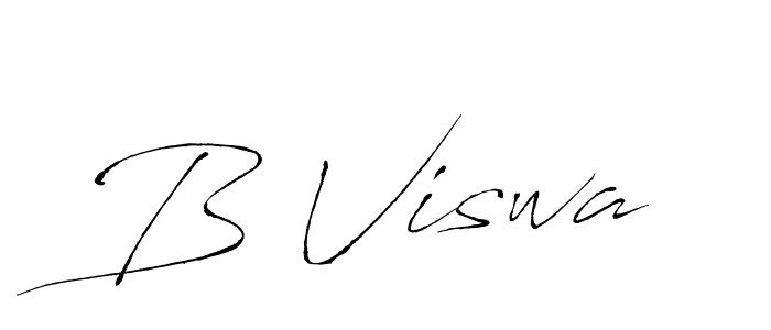 Also we have B Viswa name is the best signature style. Create professional handwritten signature collection using Antro_Vectra autograph style. B Viswa signature style 6 images and pictures png