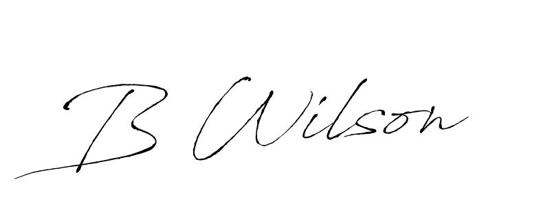 It looks lik you need a new signature style for name B Wilson. Design unique handwritten (Antro_Vectra) signature with our free signature maker in just a few clicks. B Wilson signature style 6 images and pictures png