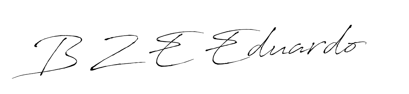 Best and Professional Signature Style for B Z E Eduardo. Antro_Vectra Best Signature Style Collection. B Z E Eduardo signature style 6 images and pictures png