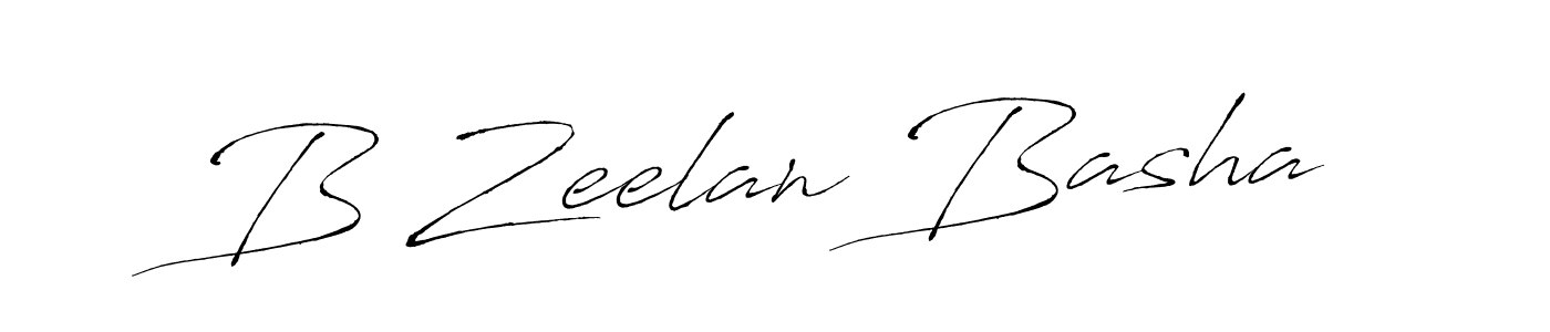 Antro_Vectra is a professional signature style that is perfect for those who want to add a touch of class to their signature. It is also a great choice for those who want to make their signature more unique. Get B Zeelan Basha name to fancy signature for free. B Zeelan Basha signature style 6 images and pictures png