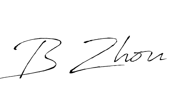 Once you've used our free online signature maker to create your best signature Antro_Vectra style, it's time to enjoy all of the benefits that B Zhou name signing documents. B Zhou signature style 6 images and pictures png