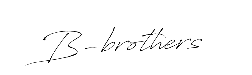 Use a signature maker to create a handwritten signature online. With this signature software, you can design (Antro_Vectra) your own signature for name B-brothers. B-brothers signature style 6 images and pictures png