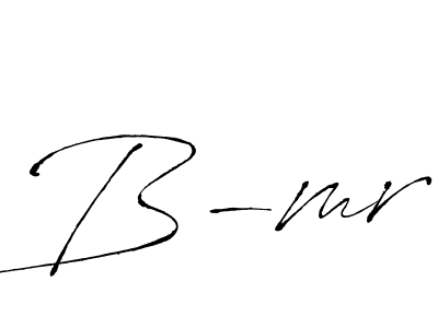 How to make B-mr name signature. Use Antro_Vectra style for creating short signs online. This is the latest handwritten sign. B-mr signature style 6 images and pictures png
