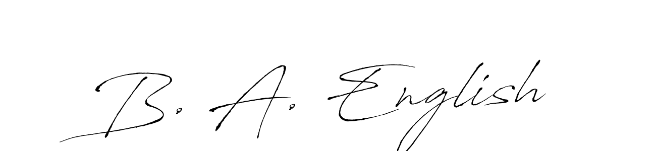 Antro_Vectra is a professional signature style that is perfect for those who want to add a touch of class to their signature. It is also a great choice for those who want to make their signature more unique. Get B. A. English name to fancy signature for free. B. A. English signature style 6 images and pictures png