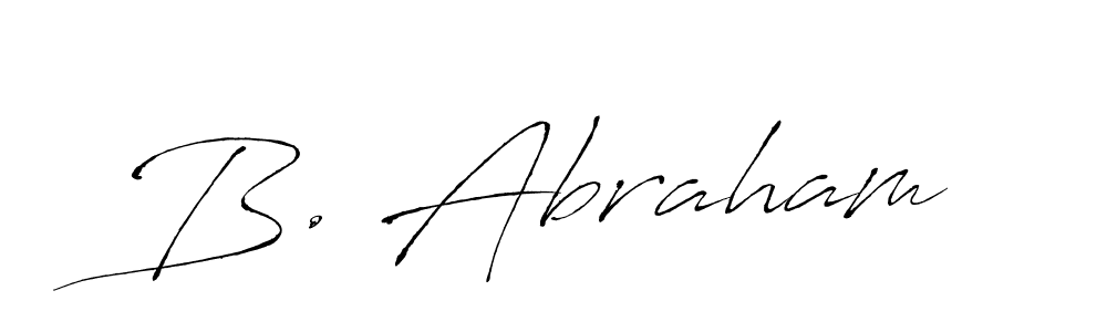 Check out images of Autograph of B. Abraham name. Actor B. Abraham Signature Style. Antro_Vectra is a professional sign style online. B. Abraham signature style 6 images and pictures png