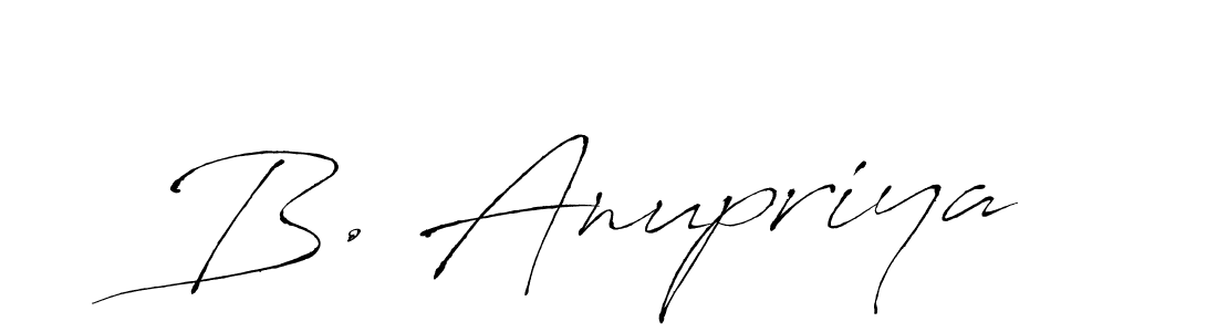 How to Draw B. Anupriya signature style? Antro_Vectra is a latest design signature styles for name B. Anupriya. B. Anupriya signature style 6 images and pictures png