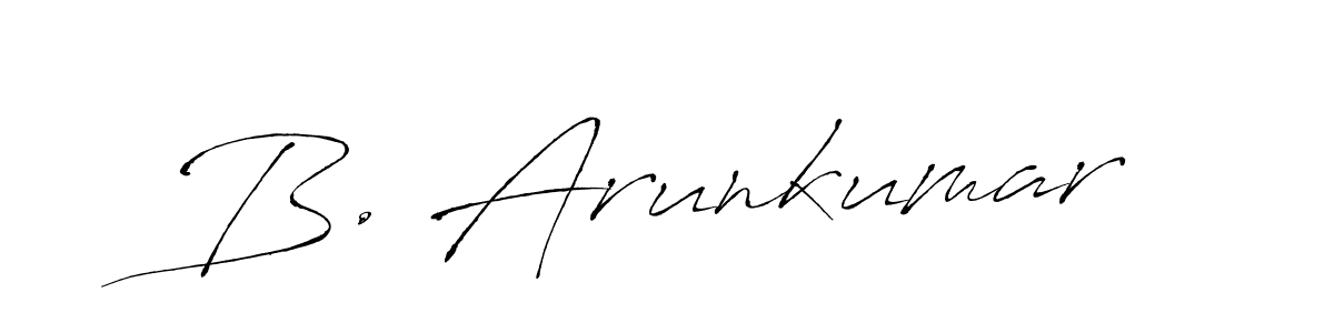 You can use this online signature creator to create a handwritten signature for the name B. Arunkumar. This is the best online autograph maker. B. Arunkumar signature style 6 images and pictures png