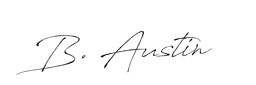 Antro_Vectra is a professional signature style that is perfect for those who want to add a touch of class to their signature. It is also a great choice for those who want to make their signature more unique. Get B. Austin name to fancy signature for free. B. Austin signature style 6 images and pictures png