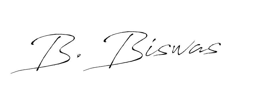 How to make B. Biswas signature? Antro_Vectra is a professional autograph style. Create handwritten signature for B. Biswas name. B. Biswas signature style 6 images and pictures png