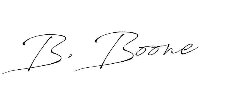 How to make B. Boone signature? Antro_Vectra is a professional autograph style. Create handwritten signature for B. Boone name. B. Boone signature style 6 images and pictures png