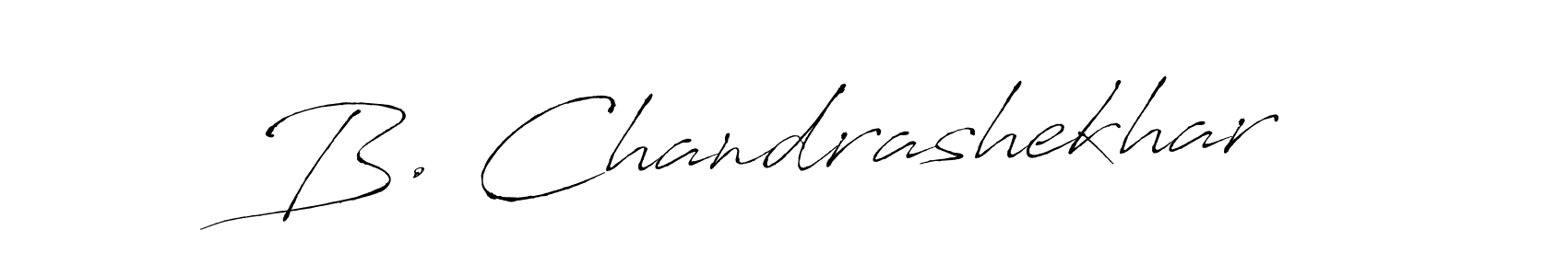 Antro_Vectra is a professional signature style that is perfect for those who want to add a touch of class to their signature. It is also a great choice for those who want to make their signature more unique. Get B. Chandrashekhar name to fancy signature for free. B. Chandrashekhar signature style 6 images and pictures png