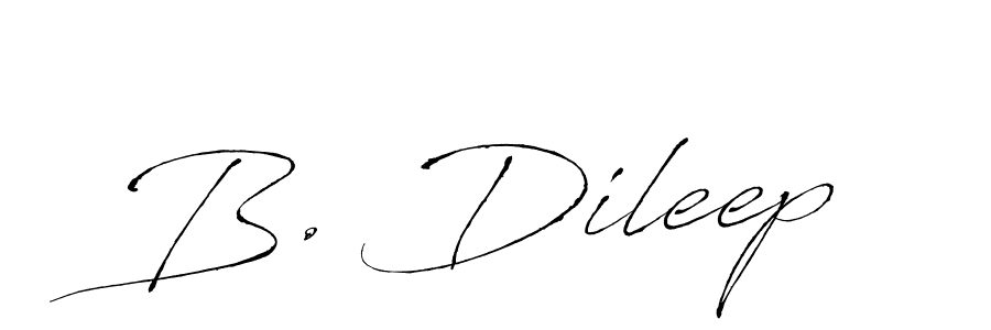 This is the best signature style for the B. Dileep name. Also you like these signature font (Antro_Vectra). Mix name signature. B. Dileep signature style 6 images and pictures png