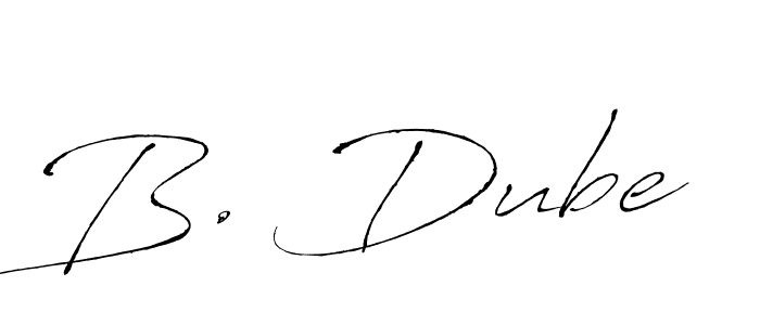 Similarly Antro_Vectra is the best handwritten signature design. Signature creator online .You can use it as an online autograph creator for name B. Dube. B. Dube signature style 6 images and pictures png