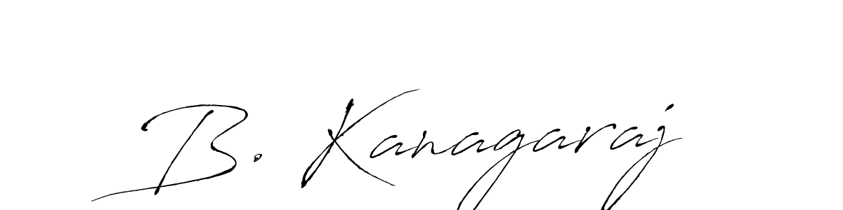 B. Kanagaraj stylish signature style. Best Handwritten Sign (Antro_Vectra) for my name. Handwritten Signature Collection Ideas for my name B. Kanagaraj. B. Kanagaraj signature style 6 images and pictures png