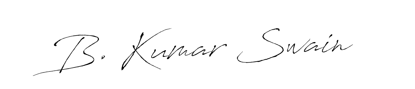 Also You can easily find your signature by using the search form. We will create B. Kumar Swain name handwritten signature images for you free of cost using Antro_Vectra sign style. B. Kumar Swain signature style 6 images and pictures png