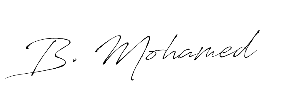 Once you've used our free online signature maker to create your best signature Antro_Vectra style, it's time to enjoy all of the benefits that B. Mohamed name signing documents. B. Mohamed signature style 6 images and pictures png