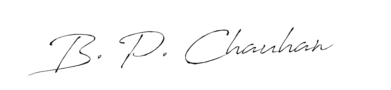 Antro_Vectra is a professional signature style that is perfect for those who want to add a touch of class to their signature. It is also a great choice for those who want to make their signature more unique. Get B. P. Chauhan name to fancy signature for free. B. P. Chauhan signature style 6 images and pictures png