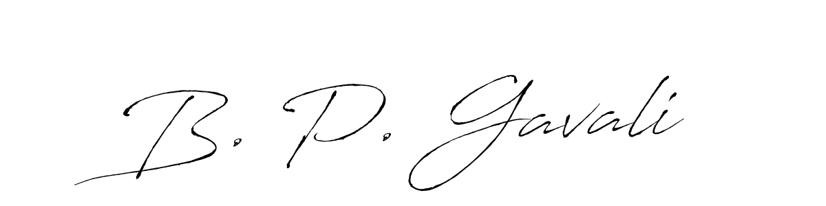 Also we have B. P. Gavali name is the best signature style. Create professional handwritten signature collection using Antro_Vectra autograph style. B. P. Gavali signature style 6 images and pictures png