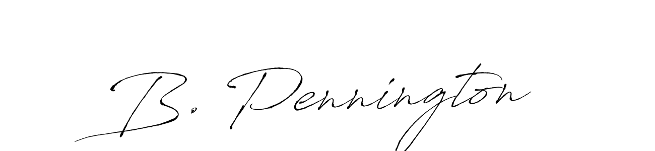 Also You can easily find your signature by using the search form. We will create B. Pennington name handwritten signature images for you free of cost using Antro_Vectra sign style. B. Pennington signature style 6 images and pictures png