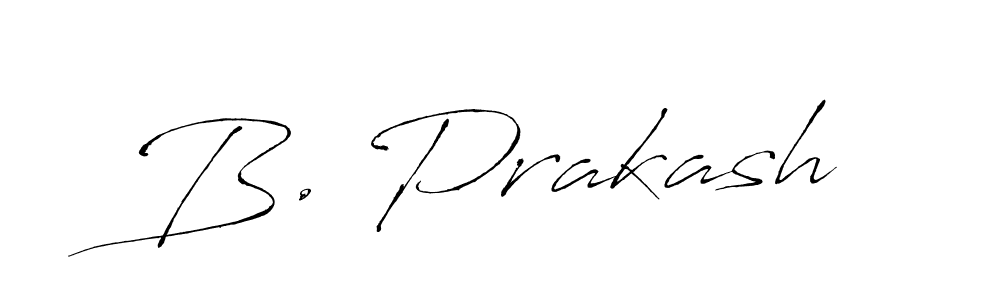 Make a beautiful signature design for name B. Prakash. Use this online signature maker to create a handwritten signature for free. B. Prakash signature style 6 images and pictures png