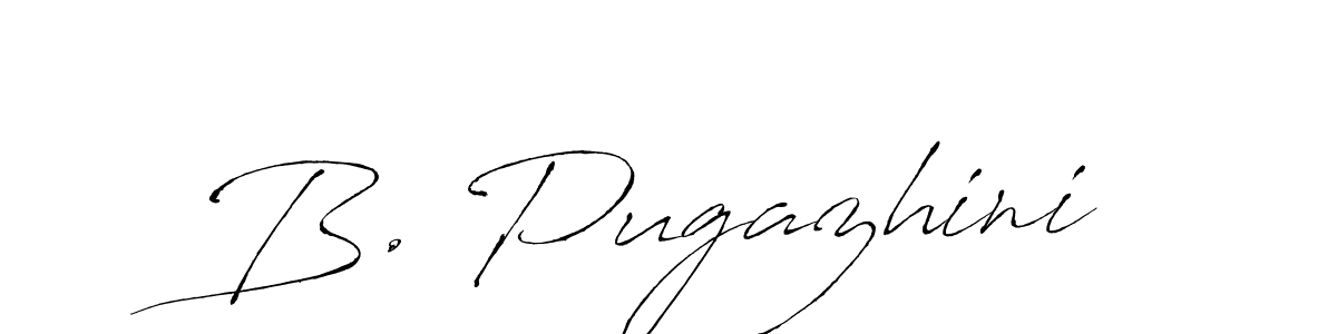 You can use this online signature creator to create a handwritten signature for the name B. Pugazhini. This is the best online autograph maker. B. Pugazhini signature style 6 images and pictures png