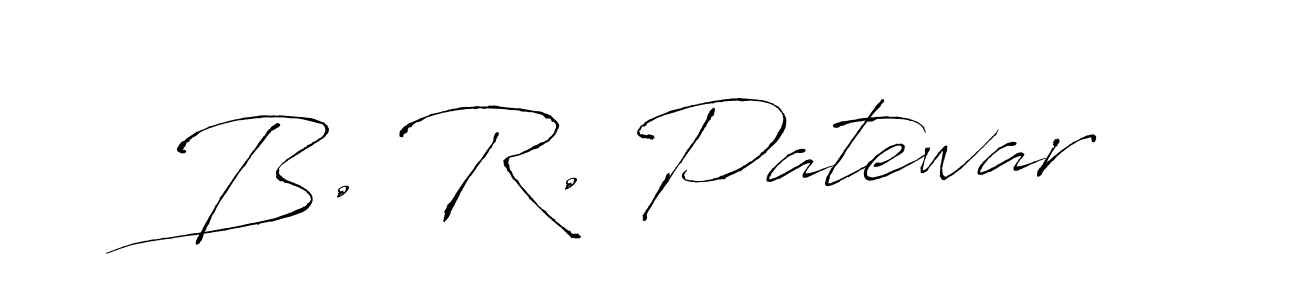 Make a beautiful signature design for name B. R. Patewar. Use this online signature maker to create a handwritten signature for free. B. R. Patewar signature style 6 images and pictures png