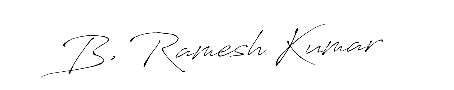 Also we have B. Ramesh Kumar name is the best signature style. Create professional handwritten signature collection using Antro_Vectra autograph style. B. Ramesh Kumar signature style 6 images and pictures png