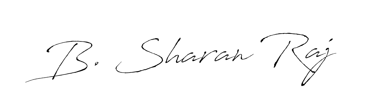 Use a signature maker to create a handwritten signature online. With this signature software, you can design (Antro_Vectra) your own signature for name B. Sharan Raj. B. Sharan Raj signature style 6 images and pictures png