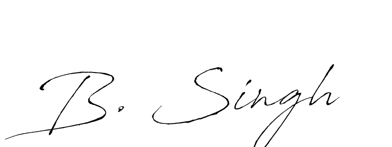 Also we have B. Singh name is the best signature style. Create professional handwritten signature collection using Antro_Vectra autograph style. B. Singh signature style 6 images and pictures png