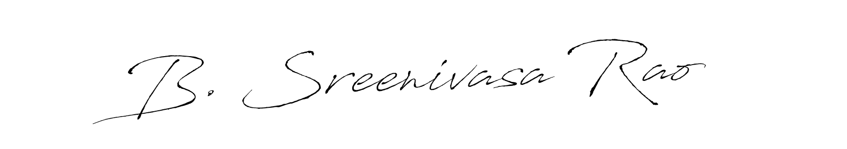 Make a beautiful signature design for name B. Sreenivasa Rao. Use this online signature maker to create a handwritten signature for free. B. Sreenivasa Rao signature style 6 images and pictures png