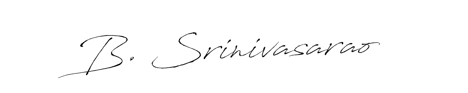 This is the best signature style for the B. Srinivasarao name. Also you like these signature font (Antro_Vectra). Mix name signature. B. Srinivasarao signature style 6 images and pictures png