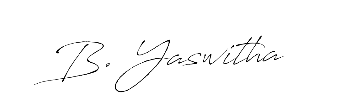 Best and Professional Signature Style for B. Yaswitha. Antro_Vectra Best Signature Style Collection. B. Yaswitha signature style 6 images and pictures png