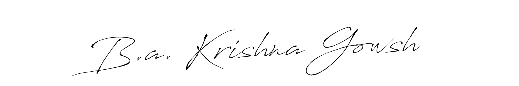 Best and Professional Signature Style for B.a. Krishna Gowsh. Antro_Vectra Best Signature Style Collection. B.a. Krishna Gowsh signature style 6 images and pictures png