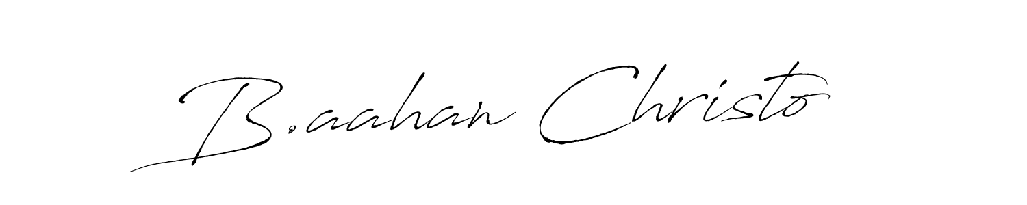 Make a beautiful signature design for name B.aahan Christo. Use this online signature maker to create a handwritten signature for free. B.aahan Christo signature style 6 images and pictures png