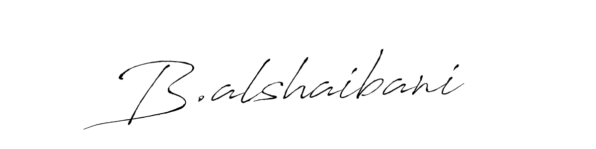 Make a beautiful signature design for name B.alshaibani. Use this online signature maker to create a handwritten signature for free. B.alshaibani signature style 6 images and pictures png