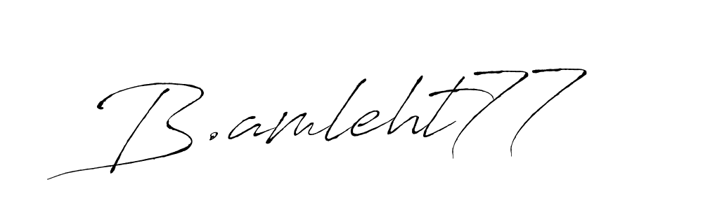 It looks lik you need a new signature style for name B.amleht77. Design unique handwritten (Antro_Vectra) signature with our free signature maker in just a few clicks. B.amleht77 signature style 6 images and pictures png