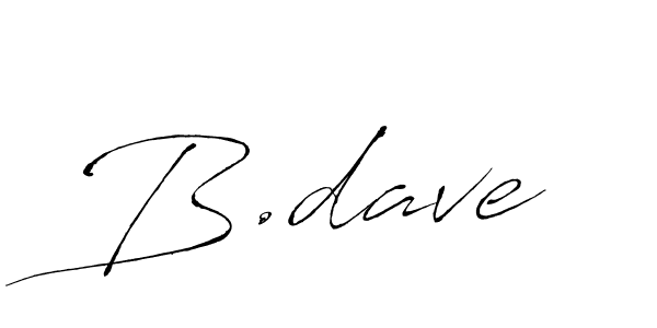 Use a signature maker to create a handwritten signature online. With this signature software, you can design (Antro_Vectra) your own signature for name B.dave. B.dave signature style 6 images and pictures png