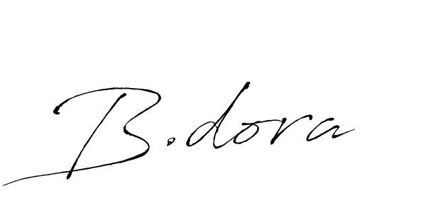 Design your own signature with our free online signature maker. With this signature software, you can create a handwritten (Antro_Vectra) signature for name B.dora. B.dora signature style 6 images and pictures png